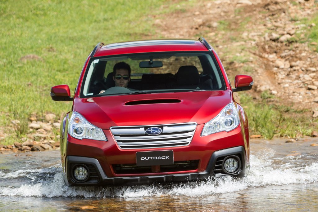 The Subaru Outback. The Subaru Outback.